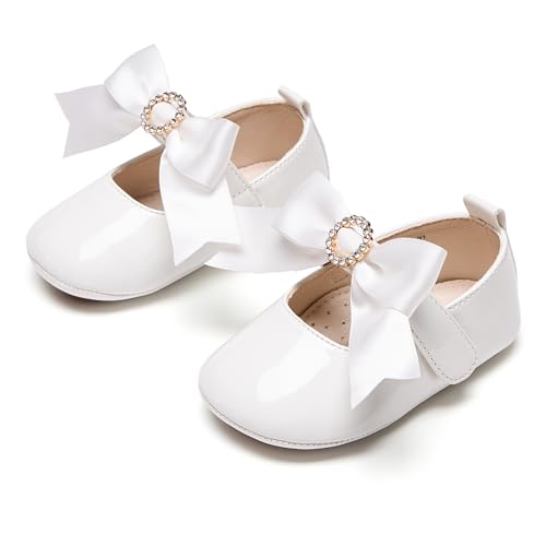 Image of PHIRAMIN Toddler Girl Mary Jane Dress Shoes-Little Girl School Uniform Shoes for Wedding Party