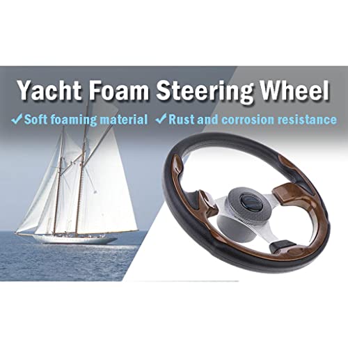 Perfeclan Wellenshop Stuurwiel met universele kegelvormige centrale naaf, 320 mm - Image 6