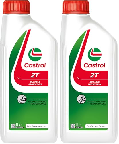 Castrol 2T Aceite de Moto 1L (Paquete de 2)