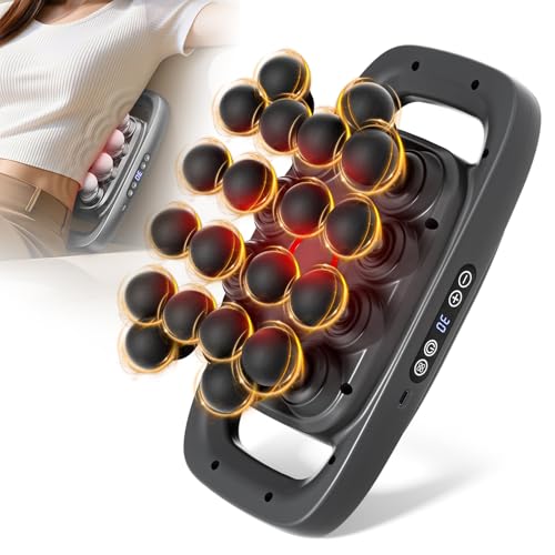 Image of 20-Head Massage Gun, 30 Intensity Levels 3 Modes, Deep Tissue Massager with 50KG Force & Noise-Free Motor for Neck Back Legs Shoulders, Portable for Full Body Muscle Recovery