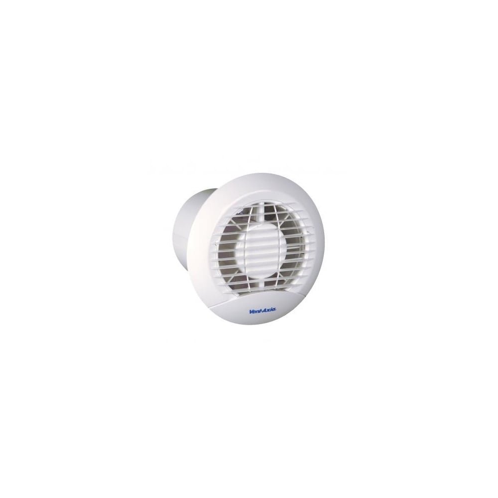Eclipse 100XT Modern White Bathroom Extractor Fan with Remote Control, 157mm Diameter, 26L/s Airflow, 34dB Noise Level
