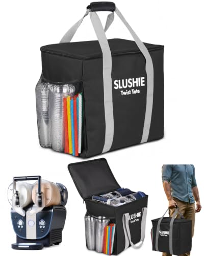 BoomBa Carrying Bag for Ninja SLUSHi Twist FS701BR 144 oz Slushie Machine, Top-Opening Travel Cover...