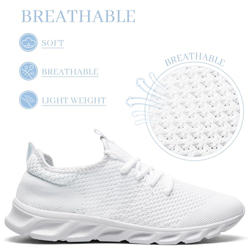 Image of Running Shoes for Men Womens Walking Slip On Tennis Sneakers | Comfortable Lightweight丨Breathable Mesh丨Gym丨Non Slip Sole丨Unisex Shoes丨 Athletic Workout Casual Fashion Sports