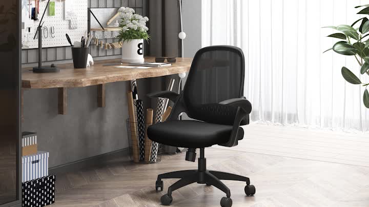 Hbada オフィスチェア HBADA J1 Adjustable Desk Chair for Home Office Breathable