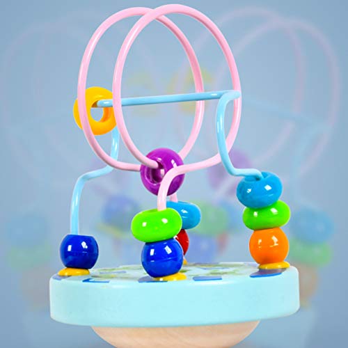 Toyvian Esferas Brinquedo Labirinto Brinquedo Copo de Madeira Cor Brinquedos Cognitivos Brinquedos d