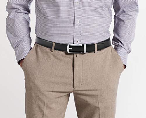 Image of CHAOREN Mens Dress Belt - Ratchet Belt Leather 1 1 /4 inch Comfort Click - Perfect Companion to Mens Dress Shoes