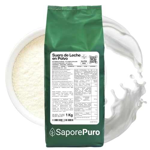 Saporepuro Buttemilk, Suero de la leche en polvo 1 kg