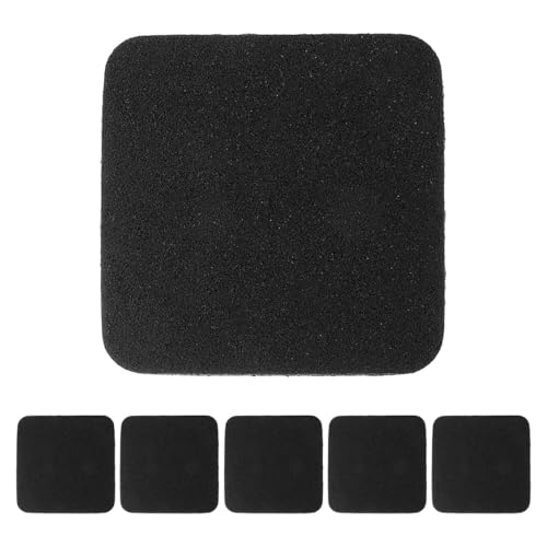 Alasum 6 Pack Tapete para Cinta de Correr Grosor para Piso de Baldosa Amortiguador de Vibraciones y Reducción de Ruido Antideslizante para Equipos de Fitness en Gimnasio en Casa 4.33 X 4.33 X 0.47 pulgadas