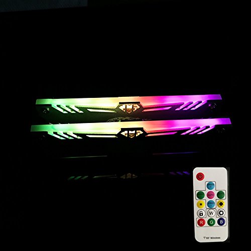 RGB発光メモリヒートベスト カラフルな装飾ライト付き DDR3 DDR4デスクトップシャーシ コンピューターアルミニウムヒートシンクに対応