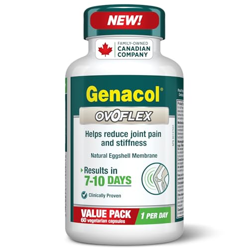 Genacol Ovoflex Natural Eggshell Membrane Joint Supplement 60-Day Supply