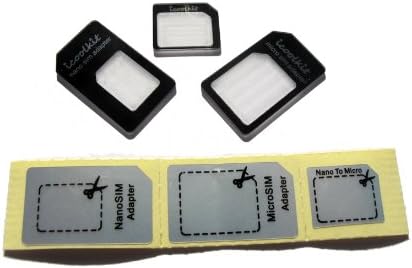 iCoolkit Nano to Micro/Standard SIM Card Adapter for Apple iPhone 5 4S 4G
