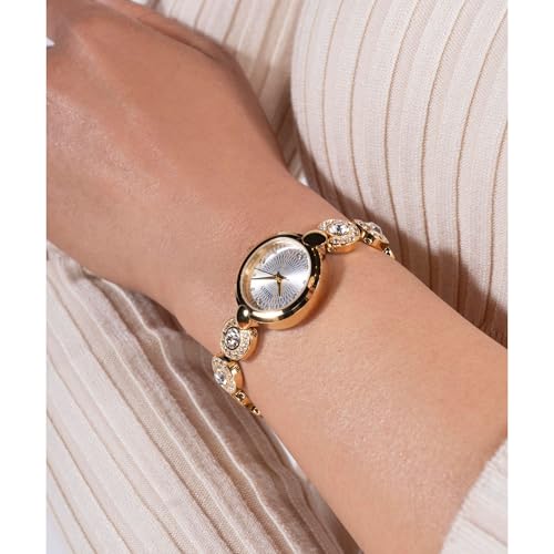 Image of GUESS Gold-Tone Analog Watch