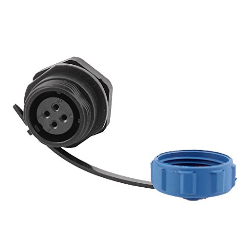 Conector de Aviación SP1312/S Aexit 4 Terminales AC 500V miniatura 1