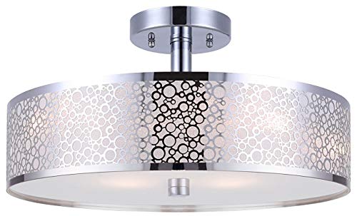 CANARM ISF527A03CH Montreal 3-Light Semi Flush