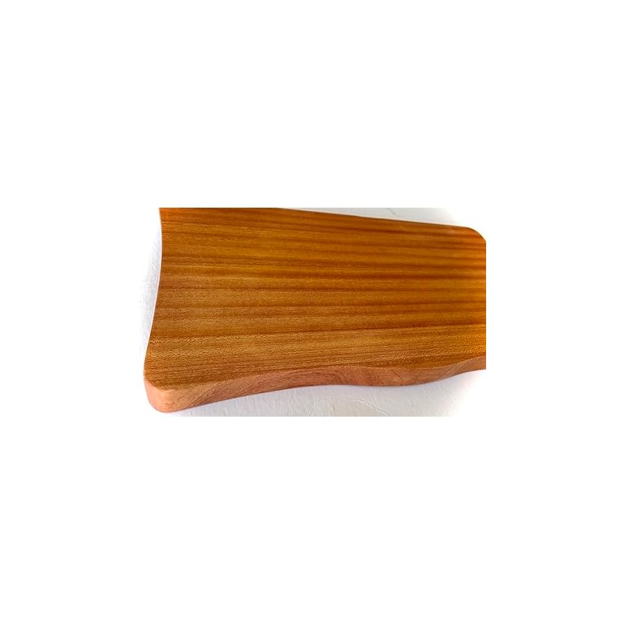 BonCera, Solid Whole Wood Cutting Board, SOLID SINGLE PIECE WOOD - No Joint. No Glue. No Harmful Chemicals added. Kitchen Chopping Boards for Meat, Cheese, Bread, Vegetables & Fruits