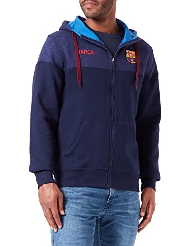 Sudadera con Capucha Modelo Sudadera Abierta Capucha Nº 2 (Nuevo Diseño) Marca FC Barcelona