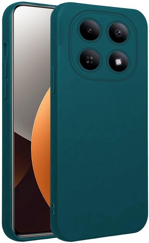 Cool Silicone Case for Xiaomi Redmi Note 15 Pro 5G (Green)
