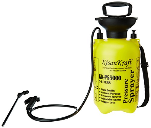 Kisan Kraft Kk-Ps5000 5 Litre Plastic Manual Sprayer (Colour May Vary), Hand Powered Kisan Kraft Kk-Ps5000 5 Litre Plastic Manual Sprayer (Colour May Vary), Hand Powered