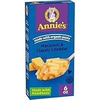 Annie's Classic Macaroni & Mild Cheddar Macaroni & Cheese Natural 6 oz Box