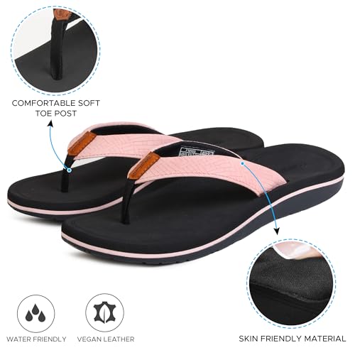 Image of AEROTHOTIC Beach Sandals for Woman Non Slip Flip Flops Quick Dry Slippers