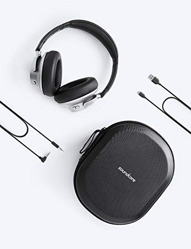 Soundcore Anker Space NC Cascos inalambricos, Auriculares inalambricos sin Ruido, con Control táctil, 20 Horas de duración, Bluetooth 4.1, Plegable para Viajes, Trabajo y hogar