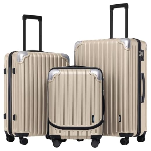 How rare luggage replaced sneakers as the latest it-accessory LEVEL8 Grace 3-Piece Luggage Set