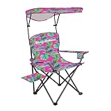 Top 39 Best Camping Chair Review in 2024 35 Tommy Bahama Heavy Duty Folding Quad Chair with Max Shade and Side Table