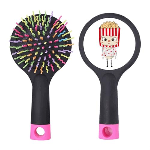 Brosse à cheveux démêlante haute performance avec base coussin protectrice