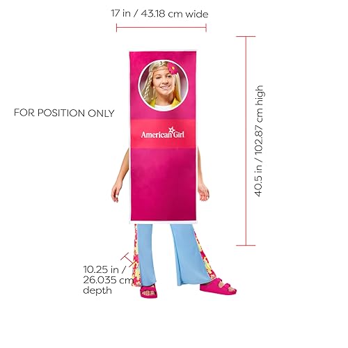 Disfraz Caja Muñeca American Girl para Niñas Talla Única miniatura 5