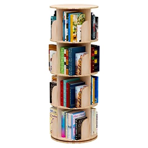Drehbares Bücherregal, 360 Grad Display Cover