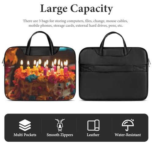 Bolso portátil colorido para laptop 17 pulgadas impermeable miniatura 5