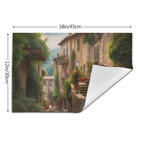 Set de table thermorésistant en PVC lavable pour cuisine et table basse