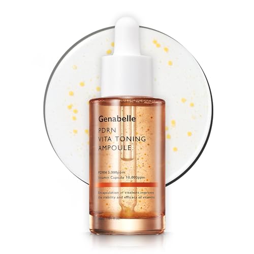 Genabelle(ジェナベール) PDRNビタトーニングアンプル 高濃度ビタミンカプセル美容液 ヒアルロン酸 ペプチド 低刺激 保湿 うるおい 敏感肌 乾燥肌 バリア強化 スキンケア 韓国ドクターズコスメ (70ml)