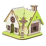 家のパズル おもちゃ ジオラマパズル 子供 ジオラマパズル 家のパズル 家のジオラマパズル 竹