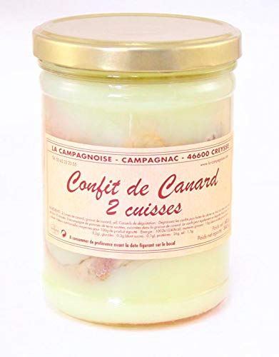 Confit de Canard 2 cuisses 600g / DIRECT PRODUCTEUR