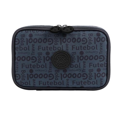 Estojo Box Xeryus College Futebol - 12213 - Artigo Escolar