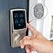 Lockly Secure Plus Bluetooth Smart Door Lock, Keyless Entry with PIN Genie® Digital Keypad, 3D Biometric Fingerprint Sensor Front Door Lock Deadbolt, Voice Control & Auto Lock - Deadbolt Edition
