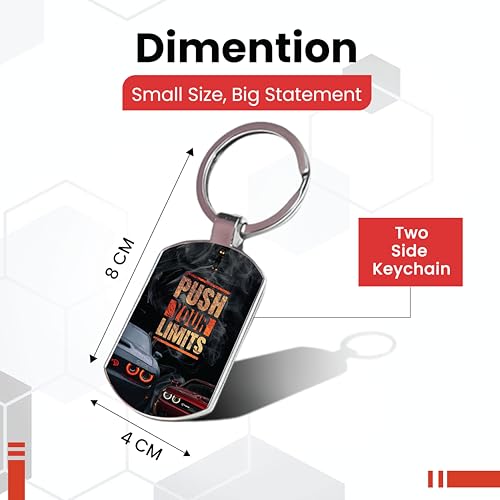 Image of Premium Printed Metal Keychain for Men & Women | High-Definition Artwork Print | Durable Key Ring for Car, Bike, Home & Office Keys | Stylish Decorative Key Holder Gift
