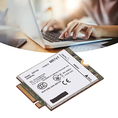 4G LTE Network Card, hasta 300 Mbps, Plug and Play M.2 Network Card para 7280 7285 7290 7389 7390 7480 7490 E7470, Mejora tu experiencia de conectividad miniatura 4