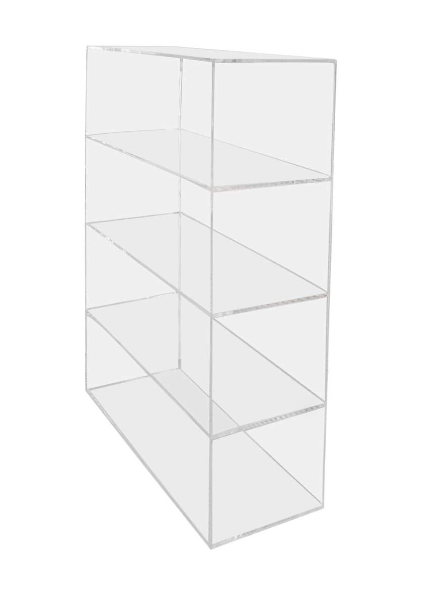Displays2buy 14" x 4 1/4" x 16"h WITHOUT DOOR Acrylic Lucite Countertop
