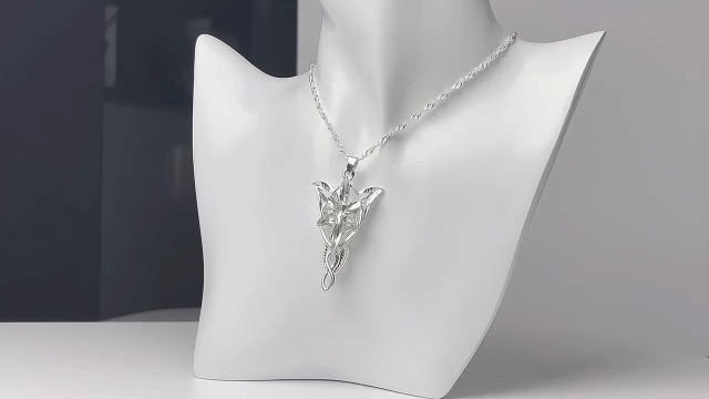 Amazon.com: Valman Arwen Evenstar Necklace Lord of The Ring Hobbit