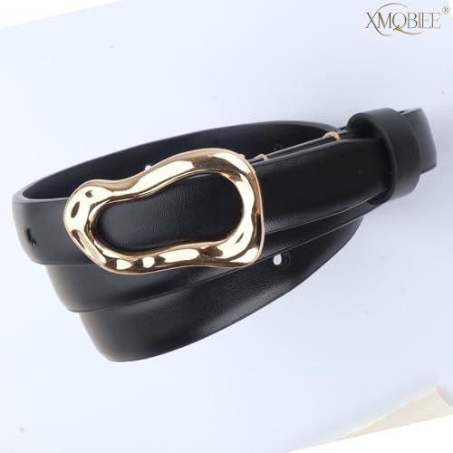 Women thin Leather Belts for Jeans Pants3