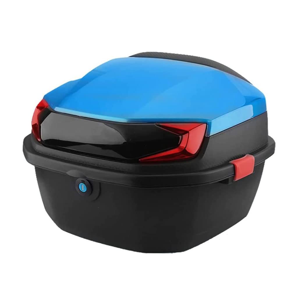 Boîte de queue de moto NOBRIM grand bagagerie pour voyager à deux avec dossier confortable