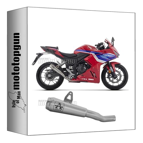 Escape Arrow Pro-Race de nichrom para Honda CBR 500 R 2024 con silenciador deportivo homologado