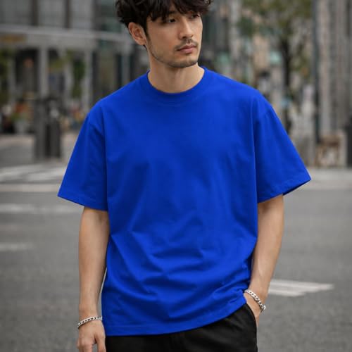 Image of Maydear Men Women Basic T Shirt Cotton Short Sleeve Crewneck Casual Plain Tee Everyday Essential Top
