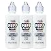 TULIP Dimensional Fabric Paint 4 oz Slick White 3 Pack, 3 Count