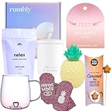 IVF Embryo Transfer Box - Complete Care Package with Pineapple Lip Balm, Rose Quartz Bracelet, Bath Soak, Mug, Socks, Candle & Tea - Fertility Support Gift for Women - 7 Curated Items