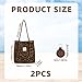 GTYHH 1 Bolso Estampado Leopardo Y 1 Llavero Estampado Leopardo Imagen de GTYHH 1 Bolso Estampado Leopardo Y 1 Llavero Estampado Leopardo