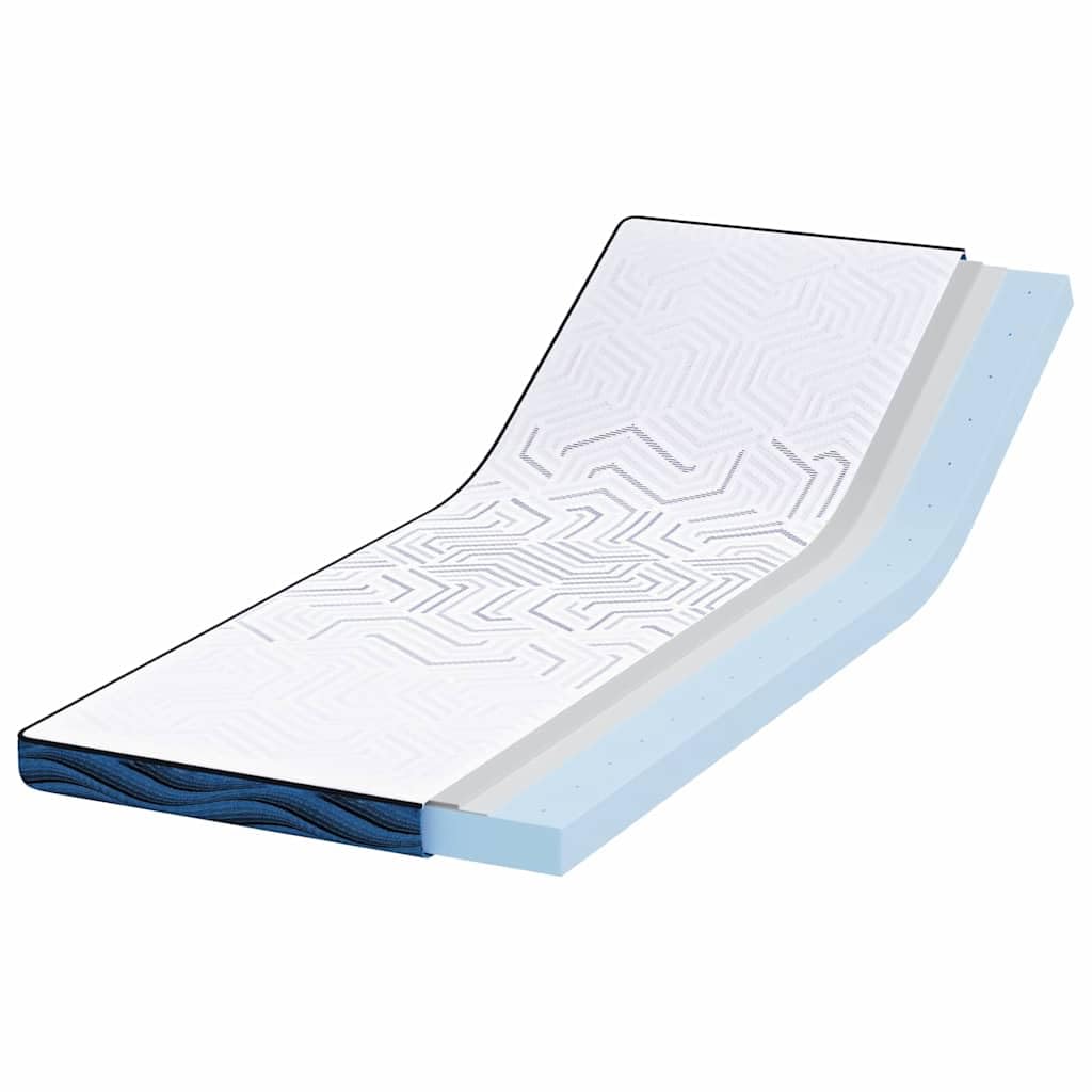 Coprimaterasso Memory Foam 80x200 cm Bianco