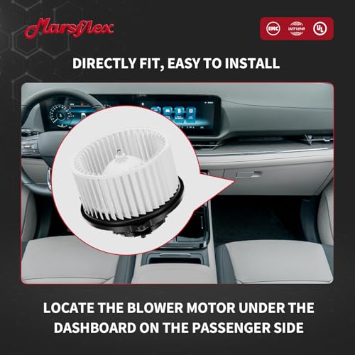 Image of Marsflex Front Blower Motor 700259 for 2011-2017 Hyundai Kia Azera Elantra Coupe GT Equus Optima 2012 2013 2014 2015 2016 Automotive Replacement Blower Motor Fan OE: 971132Y000 971133X000